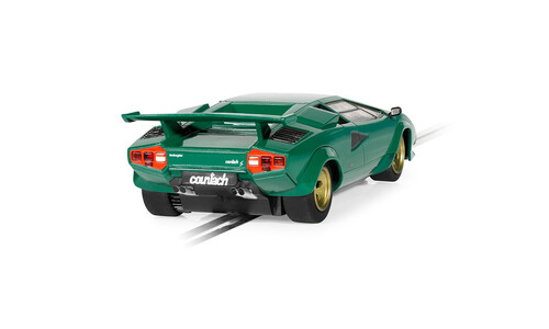 Scalextric Lamborghini Countach - Green C4500 Rear