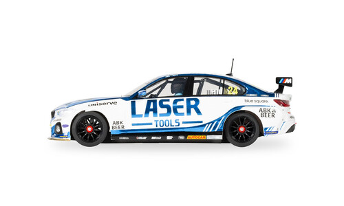 Scalextric BMW 330e NGTC - Laser Tools - Jake Hill 2023 C4526 Side