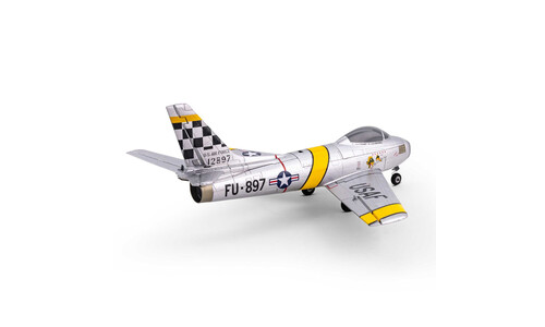 E-flite UMX F-86 Sabre 30mm EDF Jet BNF Basic EFLU7050 Rear-Side