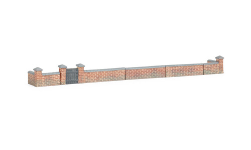 Hornby Front and Left Hand Victorian Terrace House Garden Wall R7354 Built