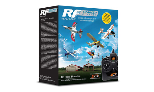 RealFlight Trainer Edition RC Flight Simulator with SLT6 Transmitter RFL-1211 Box