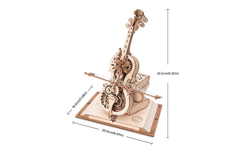 Robotime Magic Cello Mechanical Music Box