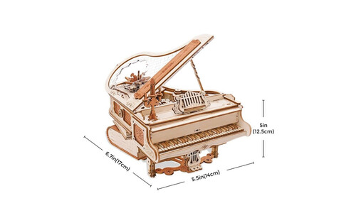 Robotime Magic Piano Mechanical Music Box AMK81