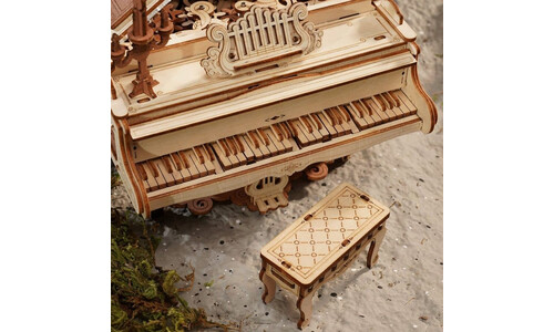 Robotime Magic Piano Mechanical Music Box AMK81 Detail