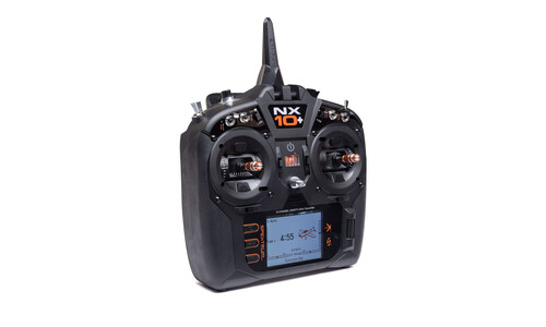 Spektrum NX10+ 20-Channel DSMX Transmitter Only SPMR10120 Front-Side