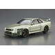 Aoshima Nissan BNR34 Skyline GTR Vspec II NUR. 02 A006275 Left-Front