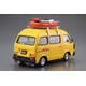 Aoshima Subaru TT1 Sambar High-roof 4wd '80 A006389 Right Rear